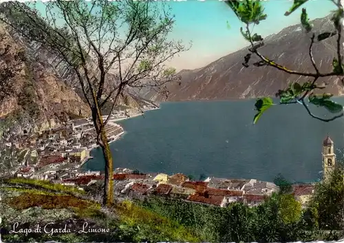 I 25010 LIMONE, Lago di Garda, Panorama, 1955