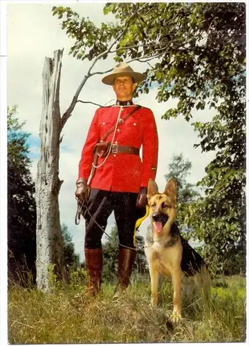 POLIZEI - Royal Canadian Mounted Police, Deutscher Schäferhund