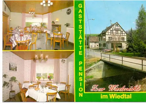 5466 NEUSTADT / Wied, Gaststätte "Zur Wiedmühle"