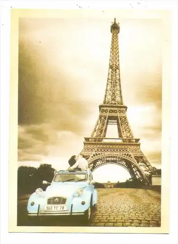 AUTO - CITROEN 2CV, Tour Eiffel