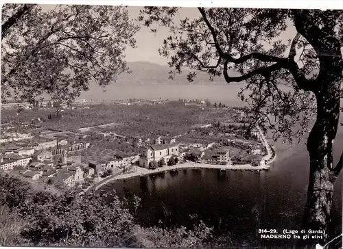 I 25088 TOSCOLANO - MADERNO, Lago di Garda, 1953, kl. Knick