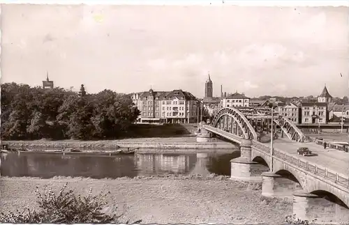 4950 MINDEN, Wasserbrücke, 1956, Sonderstempel Deutsche Turnmeisterschaft