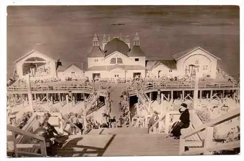 0-2356 SELLIN / Rügen, Seebrücke, 1958