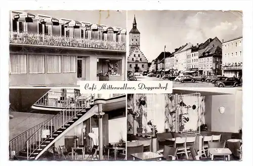 8360 DEGGENDORF, Cafe Mitterwallner, 1960