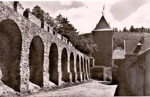 5358 BAD MÜNSTEREIFEL, Stadtmauer, Wehrturm, 1963