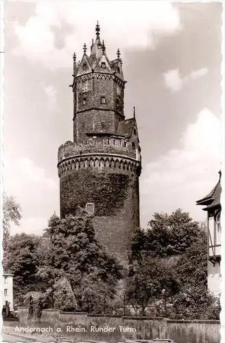 5470 ANDERNACH, Runder Turm, 1963