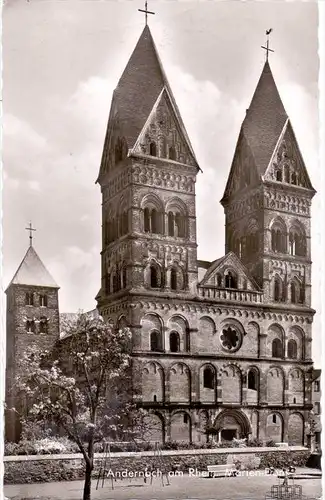 5470 ANDERNACH, Marien Dom, Kinderspielplatz, 1962