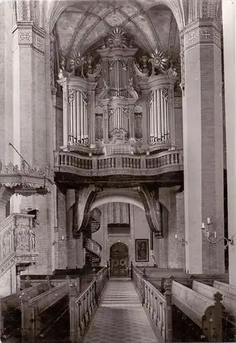 KIRCHENORGEL / Orgue / Organ / Organo - GÜSTROW, Pfarrkirche