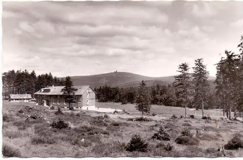 3396 ALTENAU - TORFHAUS, Jugendherberge mit Brockenblick