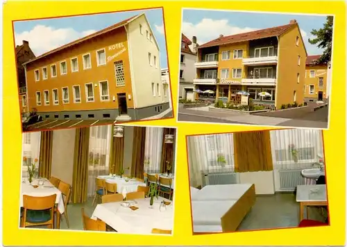 8700 WÜRZBURG, Hotel Garni Rosenau, Erthalstrasse