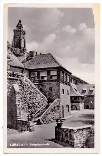 0-4712 KYFFHÄUSER, Burgwirtschaft, 1953