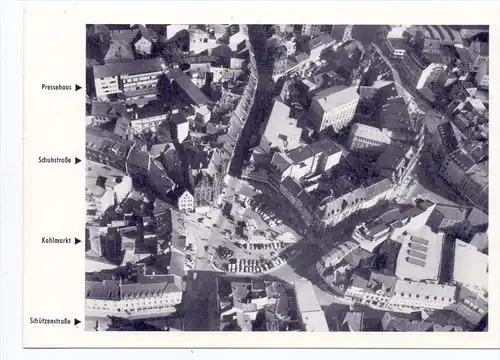 3300 BRAUNSCHWEIG, Luftaufnahme, 1957