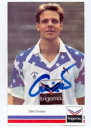 SPORT - FUSSBALL - HERTHA BSC, DIRK GREISER, Autogramm