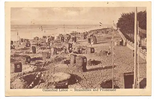 2304 LABOE, Strandleben & Promenade zur Kaiserzeit