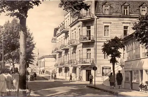 0-2255 HERINGSDORF - BANSIN, Strassenpartie 1962