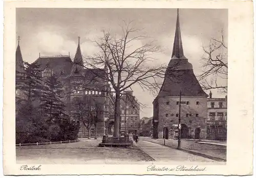 0-2500 ROSTOCK, Steintor & Ständehaus