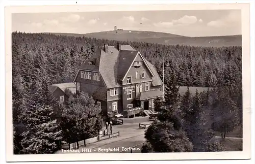 3396 ALTENAU - TORFHAUS, Berghotel Torfhaus, NS-Beflaggung, 1941