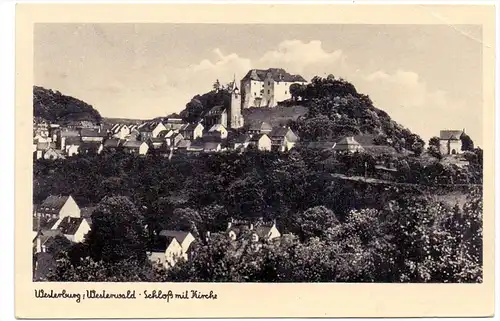 5438 WESTERBURG, Schloß & Kirche