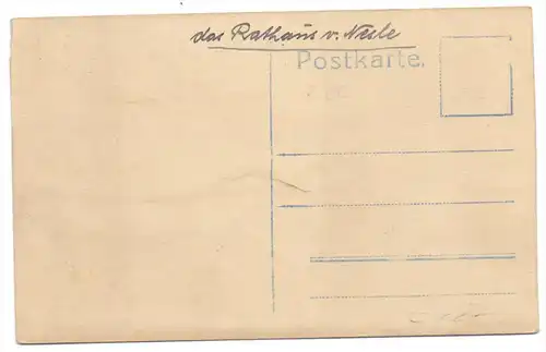 F 80190 NESLE, das Rathaus / Mairie, Photo-AK