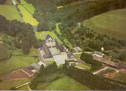 5880 LÜDENSCHEID, Schloß Neuenhof, Luftaufnahme