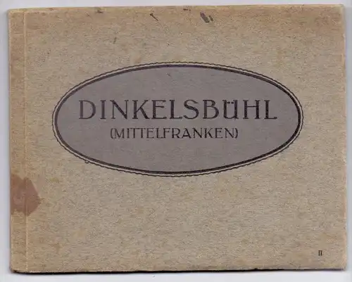 8804 DINKELSBÜHL, Photobuch 10 Photos, DINA5, Einband leicht fleckig