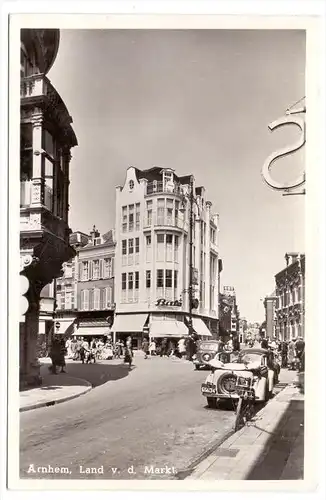 NL - GELDERLAND - ARNHEM, Land v.d. Markt, 1956, oldtimer
