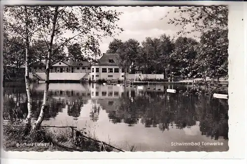 4290 BOCHOLT, Schwimmbad Tonwerke, 195...