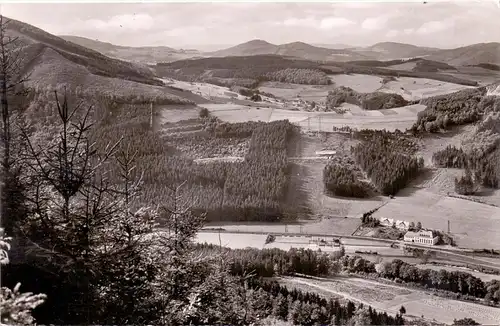 5787 OLSBERG - HELMERINGHAUSEN, Blick ins Ruhrtal