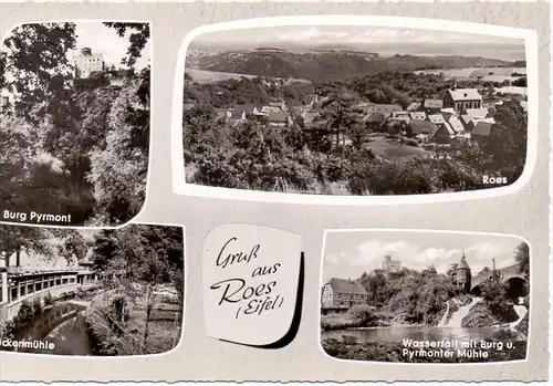 5443 KAISERSESCH - ROES, Burg Pyrmont,  Wasserfall, Pyrmonter Mühle...