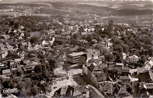 5880 LÜDENSCHEID, Luftaufnahme, 1955, kl. Druckstelle