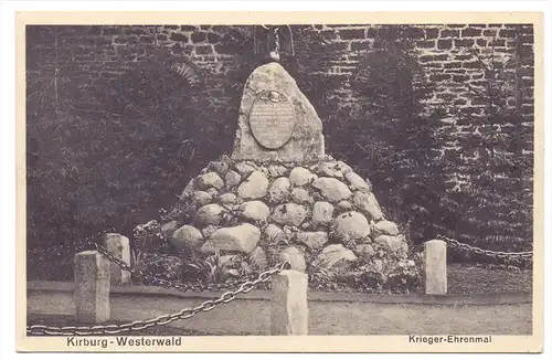 5439 BAD MARIENBERG - KIRBURG, Krieger-Ehrenmal