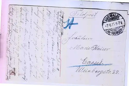 MILITÄR - 1.Weltkrieg, Lieder-Karte "Vater, ich rufe dich, Patriotica, 1915