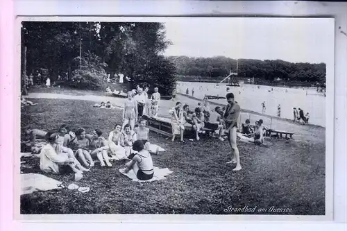 0-7000 LEIPZIG - WAHREN, Strandbad am Auensee