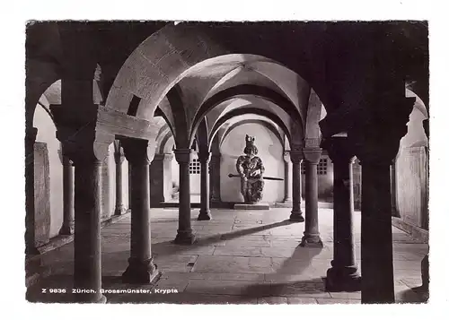 CH 8000 ZÜRICH ZH, Grossmünster, Krypta