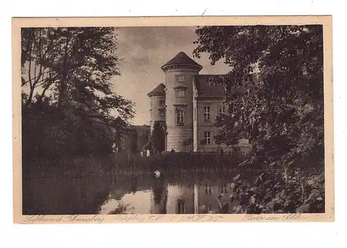 0-1955 RHEINSBERG, Partie am Schloß, 1925