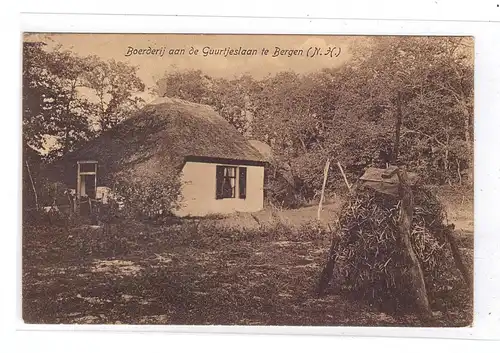 NOORD-HOLLAND - BERGEN, Boerderij aan de Guurtjeslaan, 1903