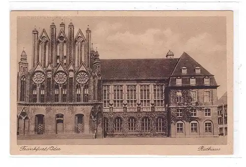 0-1200 FRANKFURT / Oder, Rathaus