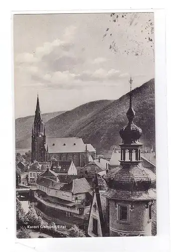 5372 GEMÜND, Kirche mit Umgebung, 1957