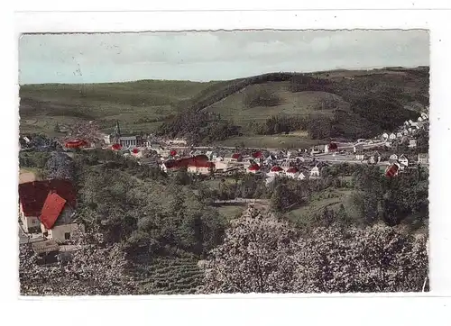 5372 GEMÜND, Ortsansicht, handcoloriert, 1956