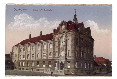5160 DÜREN, Evangelische Volksschule, 1920