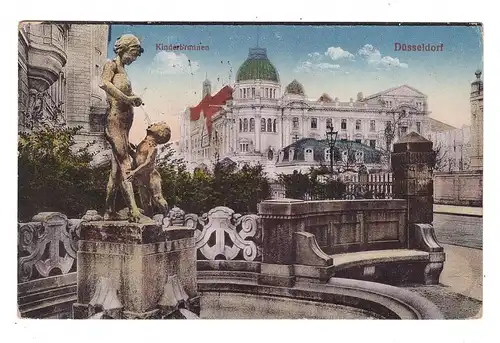 4000 DÜSSELDORF, Kinderbrunnen, 1920