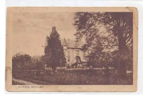 LIMBURG - VALKENBURG, Kasteel Chaloen, Verlag Krapohl M.-Gladbach, kl. Eckkncik