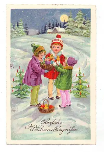 KINDER - Kinder mit Weihnachtsgeschenken, 1933