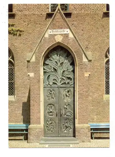 4178 KEVELAER, Bronzeportal zur Beichtkapelle