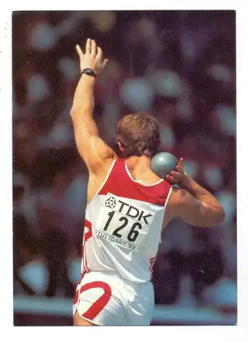 7000 STUTTGART, Leichtathletik WM 1993, TDK Werbekarte