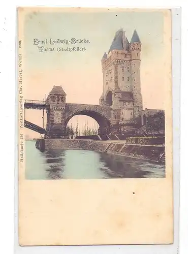 6520 WORMS, Ernst-Ludwig-Brücke, 1909