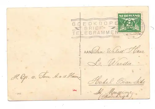 NL - ZUID-HOLLAND - ROTTERDAM, Avenue Concordia, 1935