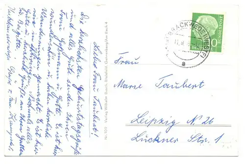 4800 BIELEFELD, Mehrbild-AK, 1956