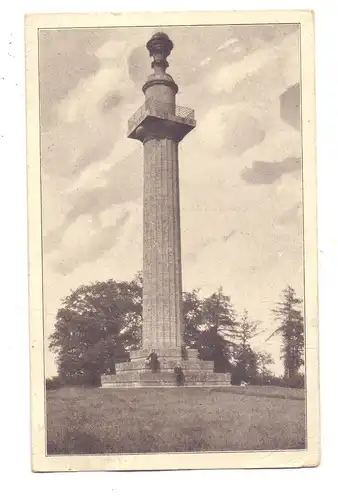 8712 VOLKACH - GAIBACH, Constitutionssäule, Druckstelle