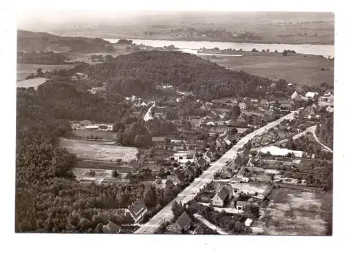 3139 HITZACKER - TIESSAU, Luftaufnahme, Fussball-Platz